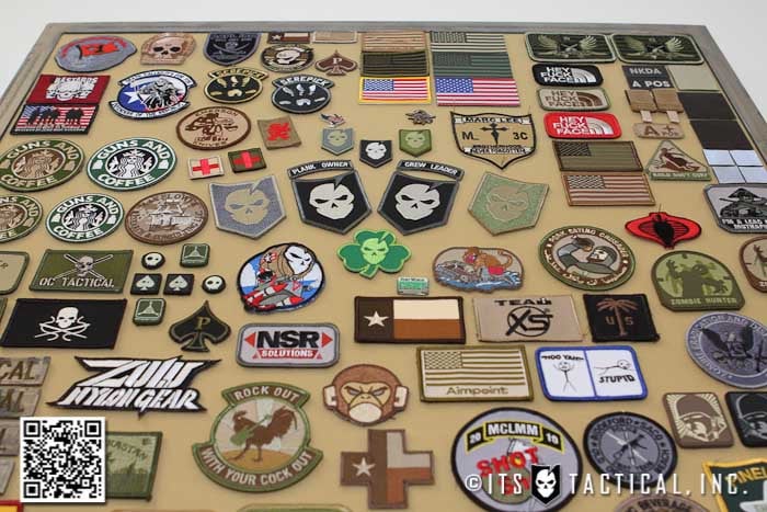 Running Out of Room for Your Morale Patches? Make a DIY Morale Patch  Display Frame! - ITS Tactical